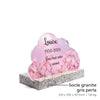 Plaque funéraire fleurs-de-cerisier-forme-nuage 5 Plaquedeces.fr